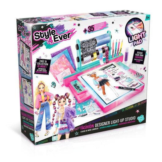 Kit Studio di Moda Luminoso Canal Toys Style 4 Ever per Bambini 6+