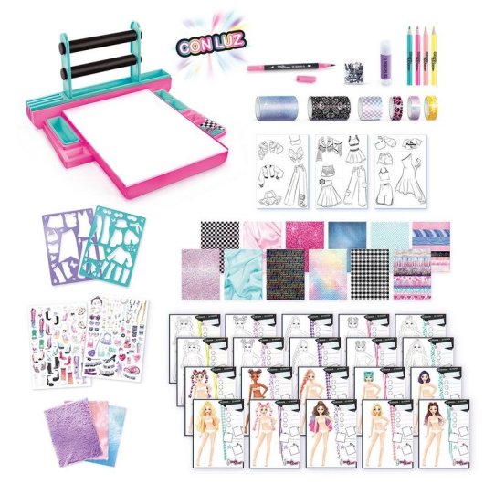 Kit Studio di Moda Luminoso Canal Toys Style 4 Ever per Bambini 6+