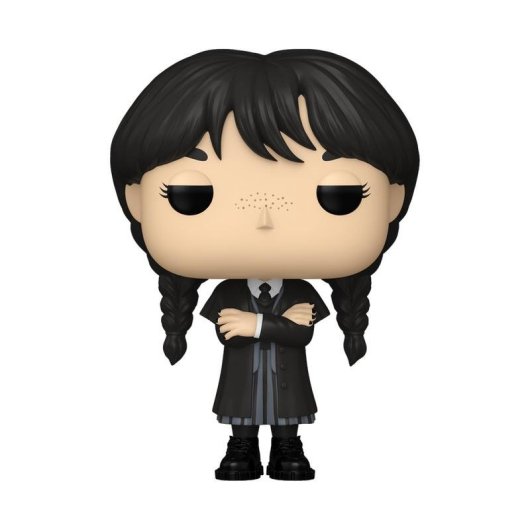 Funko Pop! TV #1815 Mercredi Addams Vinylfigur Matt 9,4 cm Arme Gekreuzt Vitrine