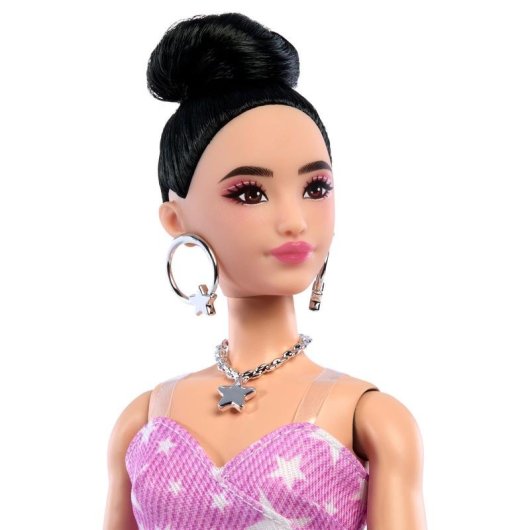 Muñeca Barbie Deluxe Style Articulada 295 mm Vestido Estrellas