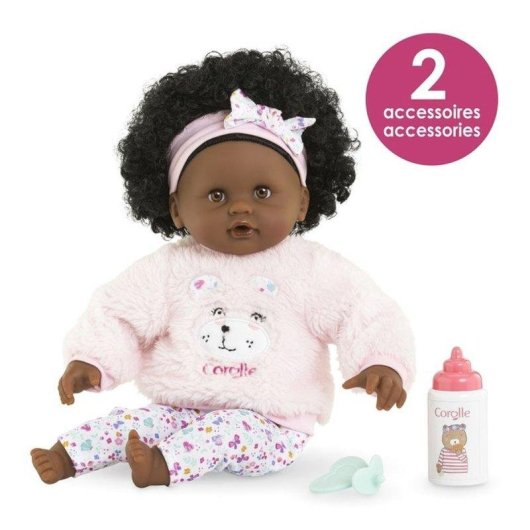 Muñeca Corolle Bébé Calin Caroline 30 cm Ojos Durmientes Aroma Vainilla