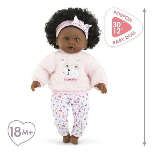 Muñeca Corolle Bébé Calin Caroline 30 cm Ojos Durmientes Aroma Vainilla