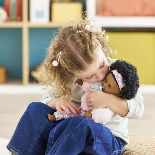 Muñeca Corolle Bébé Calin Caroline 30 cm Ojos Durmientes Aroma Vainilla