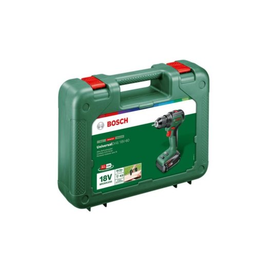 Taladro Bosch UniversalDrill 18V-60 Brushless 13mm 60Nm 2 Velocidades