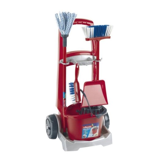 Carrozzina Pulizia Bambini Klein Vileda 60 cm Con Secchio e Mocio