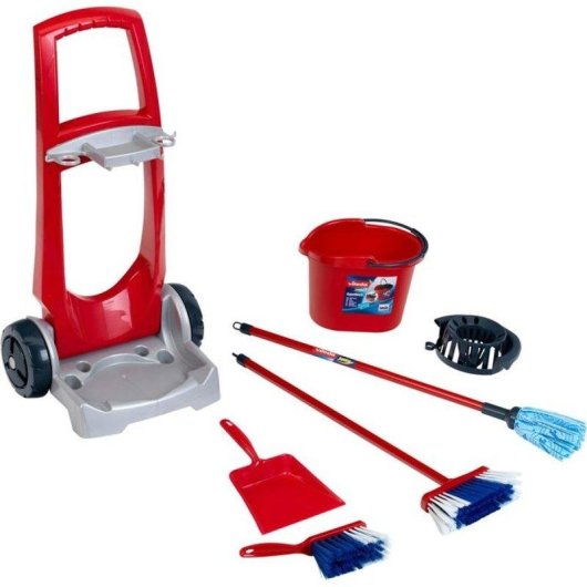 Carrozzina Pulizia Bambini Klein Vileda 60 cm Con Secchio e Mocio