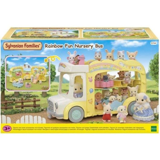 Playset Autobus Doppio Piano Sylvanian Families Parco Gioco