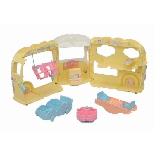 Playset Autobus Doppio Piano Sylvanian Families Parco Gioco