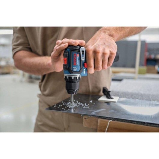 Taladro atornillador Bosch Professional GSR 12V-32 sin escobillas 12V 32 Nm 2 baterías