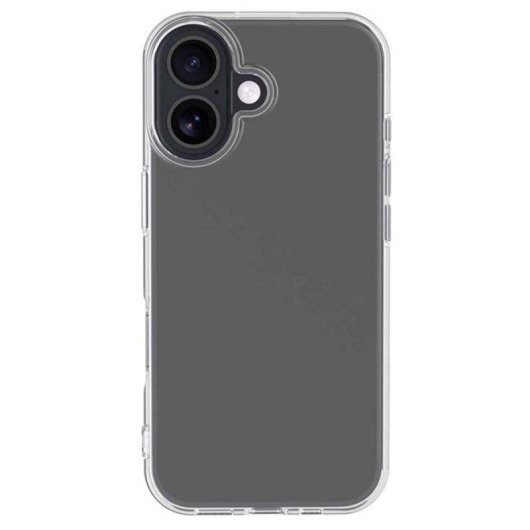 Funda para móvil BigBen Connected Pack 2 en 1 TPU transparente con protector para iPhone 17