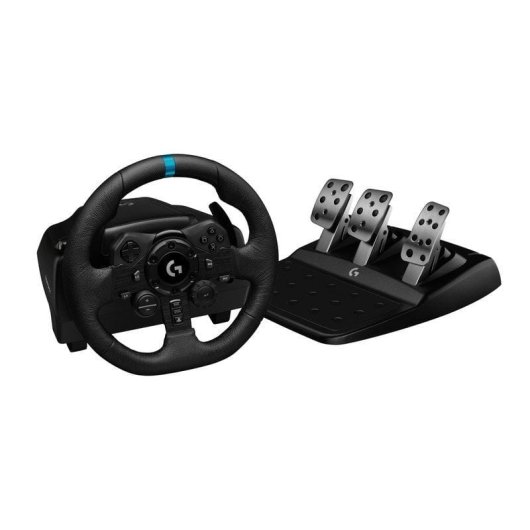 Volante Logitech G923 PS4 PS5 PC con Pedali e LEGO Audi F1 R26