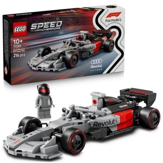 Volante Logitech G923 PS4 PS5 PC con Pedali e LEGO Audi F1 R26