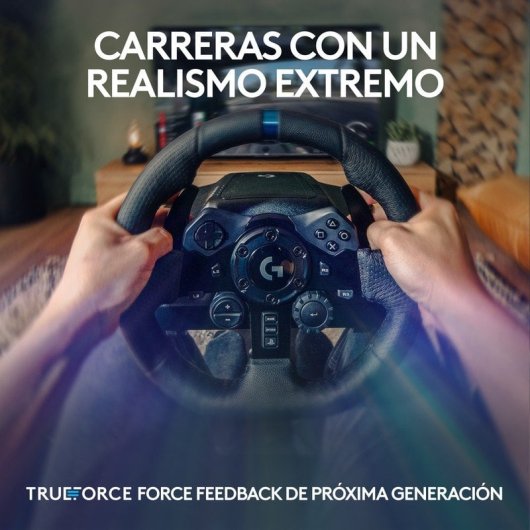 Volante Logitech G923 PS4 PS5 PC con Pedali e LEGO Audi F1 R26