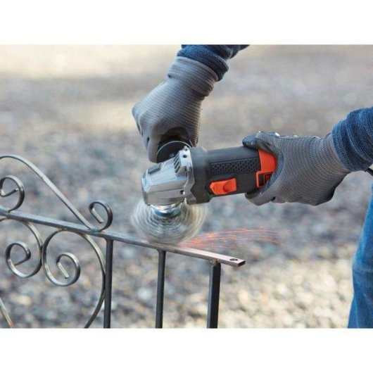 Esmerilhadeira angular Black+Decker BEG220-QS 900W 125mm 12000 RPM