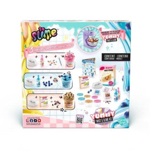 Kreativ-Kit Slime Canal Toys Yummy Twist & Slime Kit
