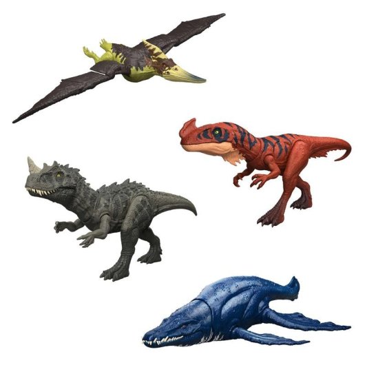 Jurassic World Afrovenator Mattel Spielfigur mit Geräuschen und Licht