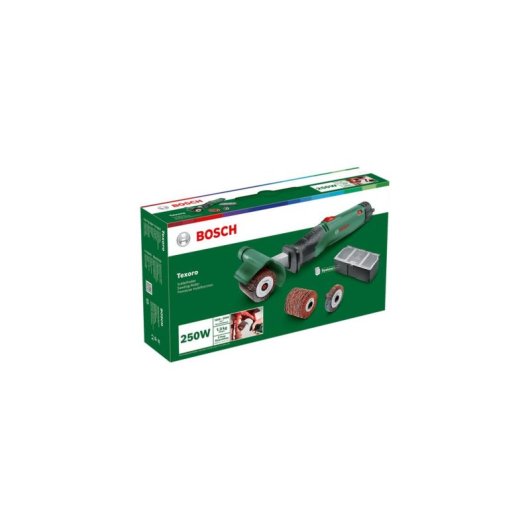 Ponceuse Bosch Texoro 250 W, vitesse variable 1600-3000 tr/min, SDS et Autolock, aspiration poussière