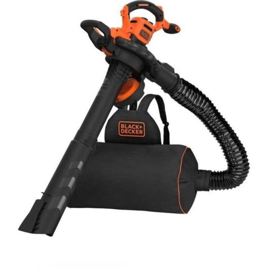 Laubbläser 3 in 1 Black+Decker BEBLV300-QS 3000W 315 km/h 72 L