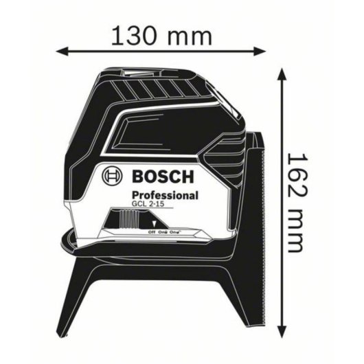 Livella laser Bosch Professional GCL 2-15 15 m IP54