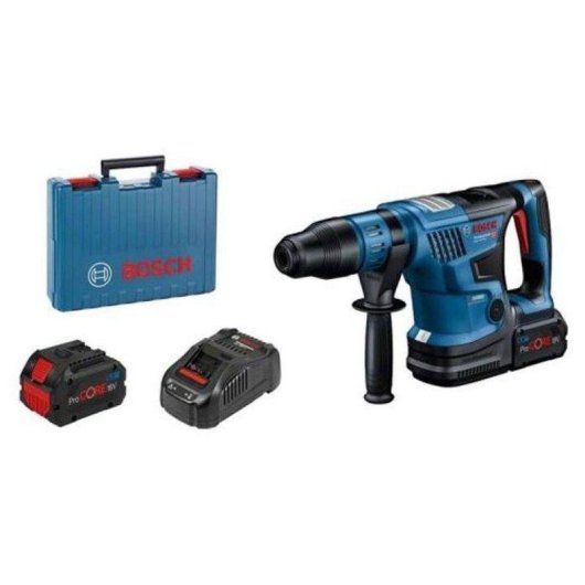 Perforateur Bosch GBH 18V-36 C SDS-Max Brushless 7J 2x5.5Ah Bluetooth