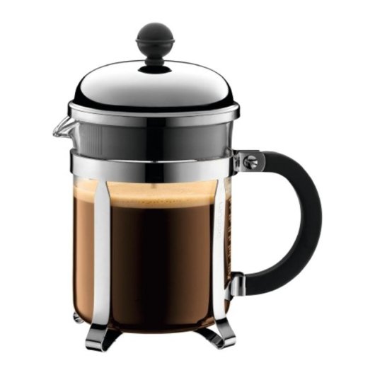 Caffettiera a stantuffo Bodum Chambord 0,5 L acciaio inox vetro borosilicato