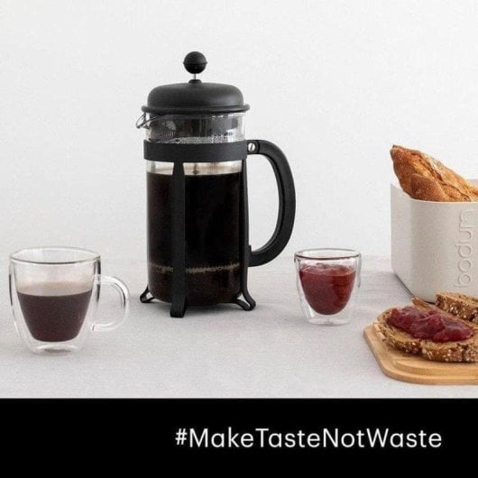 Bodum Java French Press 0,35 L zwart met borosilicaatglas kan