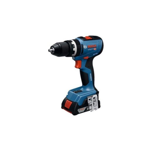 Taladro Percutor Inalámbrico Bosch Professional GSB 18V-65 Sin Escobillas Kit 2x4.0Ah