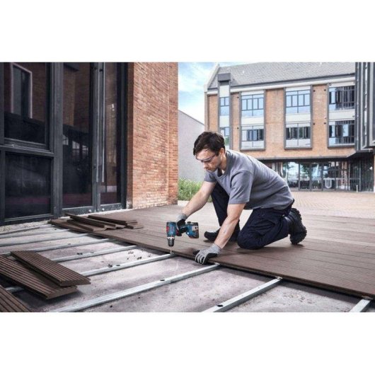 Taladro Percutor Inalámbrico Bosch Professional GSB 18V-65 Sin Escobillas Kit 2x4.0Ah