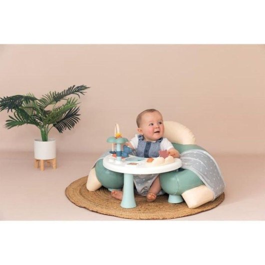 Asiento de actividades hinchable Smoby Little Cosy con mesita extraíble