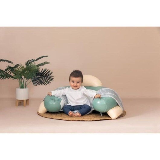 Asiento de actividades hinchable Smoby Little Cosy con mesita extraíble
