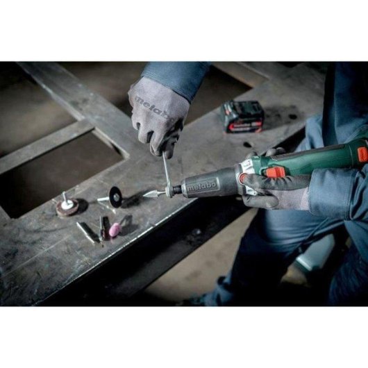 Meuleuse Droite Brushless 18V Metabo GVB 18 LTX BL 11-28, 8000-28000 Tr/min, Mandrin 6 mm