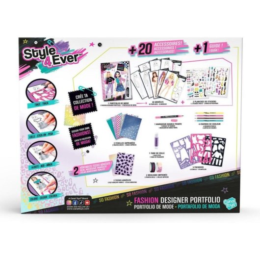 Kit di design della moda Canal Toys OFG 285 con 20 modelli