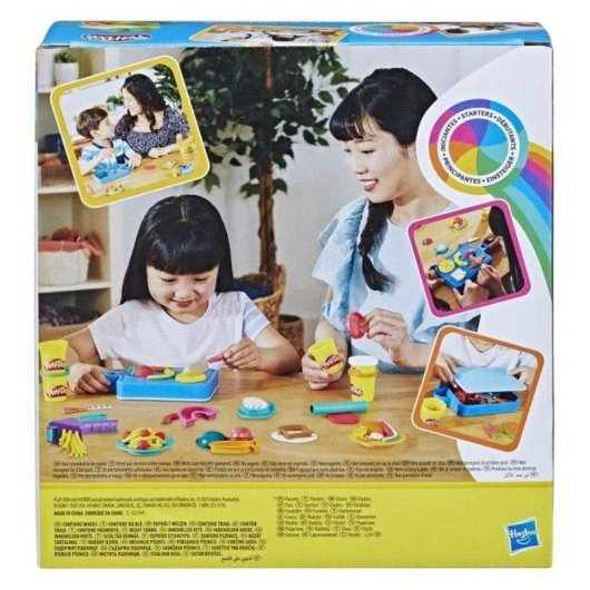 Kit di modellazione Play-Doh Kitchen Creations Little Chef 14 accessori 5 colori