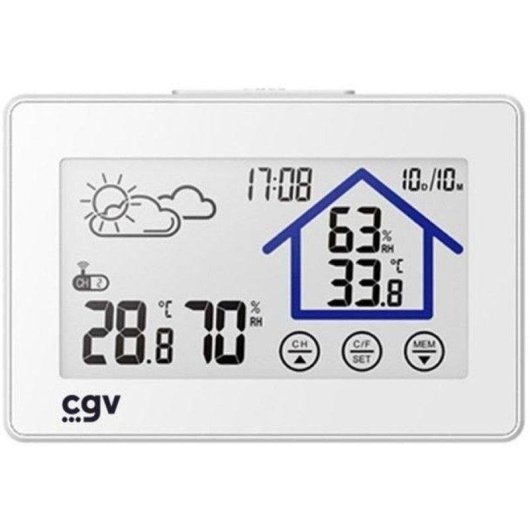 Stazione Meteorologica CGV My Meteo-1BM LCD Tattile 4,7" Sensor Esterno