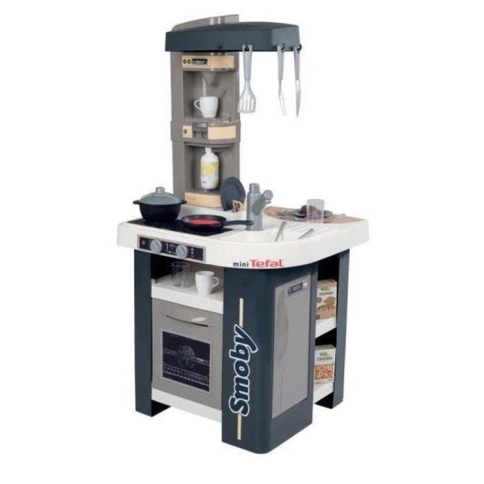 Cucina per Bambini Smoby Tefal Studio 360° con Modulo Sonoro e 27 Accessori