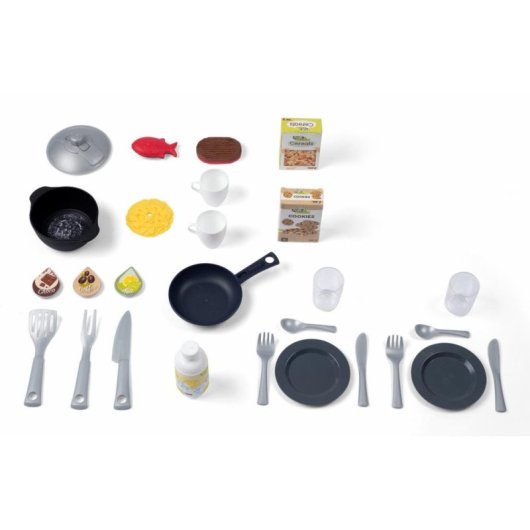 Cucina per Bambini Smoby Tefal Studio 360° con Modulo Sonoro e 27 Accessori