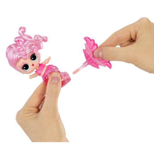 Muñeca L.O.L. Surprise! Mermaids Makeover Magic Mini Coleccionable Multicolor