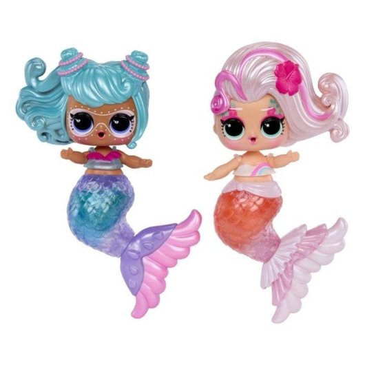Muñeca L.O.L. Surprise! Mermaids Makeover Magic Mini Coleccionable Multicolor