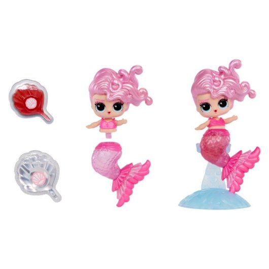 Muñeca L.O.L. Surprise! Mermaids Makeover Magic Mini Coleccionable Multicolor