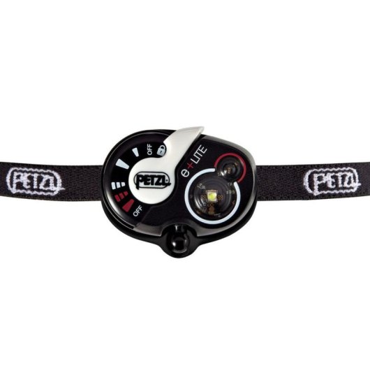Lampada frontale Petzl E+lite 40 Lm ultra compatta 5 modalità fischietto IPX7