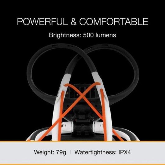 Lampada frontale Petzl Iko Core 500 Lm Airfit Ricaricabile