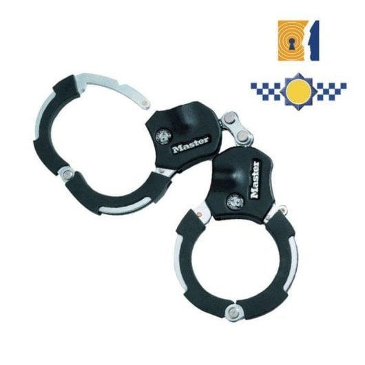 Candado manilla bici Master Lock Street Cuff acero cementado 35 cm 4 llaves