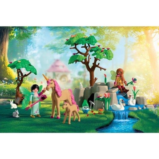 Spielzeug Playmobil 72067 Journée avec les Fées 91 Teile
