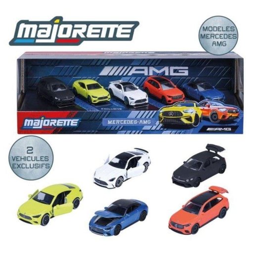 Spielzeugauto Majorette Mercedes-AMG 1/64 5er-Set