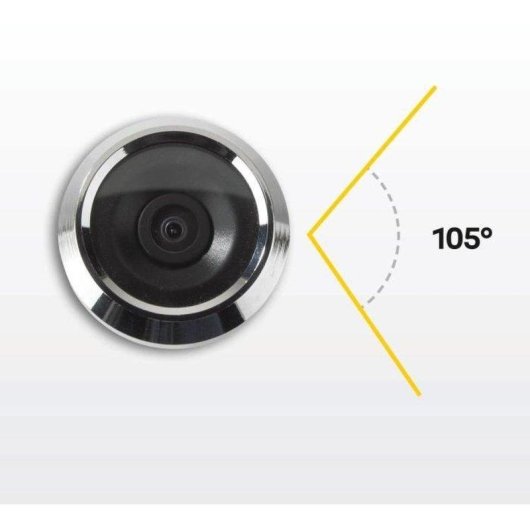 Spioncino Digitale Yale DDV500 Schermo 3,2” 0,3MP 105° Visione Notturna