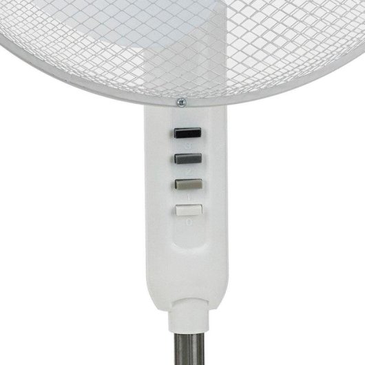 Ventilateur sur Pied Svan SVP401600O 40W Ø40cm 3 Vitesses Oscillant Blanc