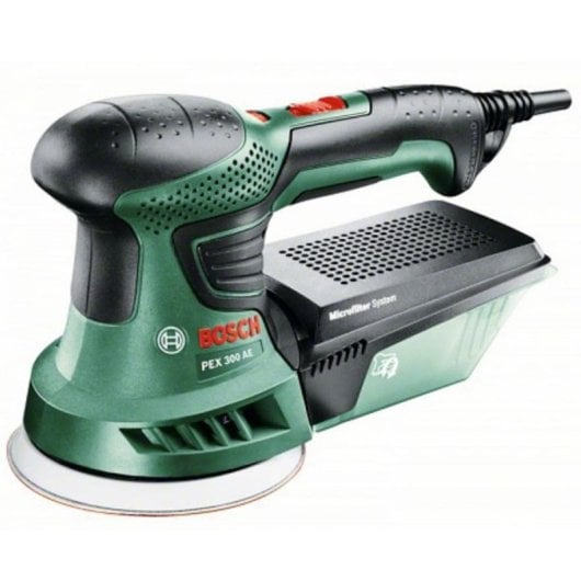 Ponceuse Orbitale Aleatoire Bosch PEX 300 AE 270 W, 125 mm, avec Coffret