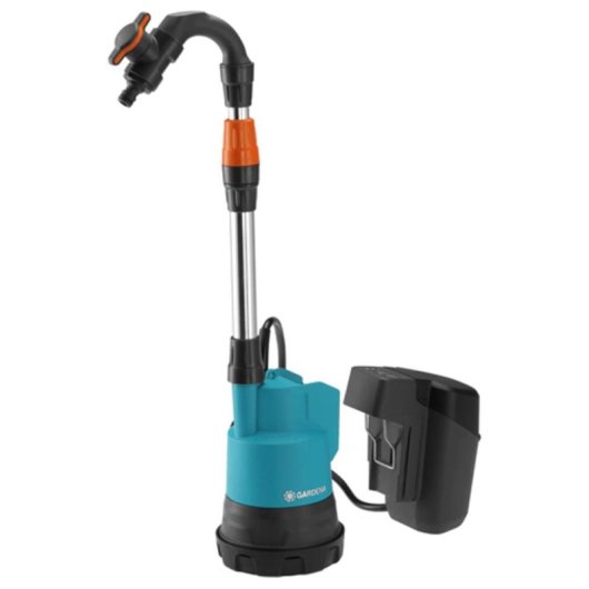 Pompe à eau de pluie Gardena 2000/2 18V P4A 2000 l/h 2,0 bar