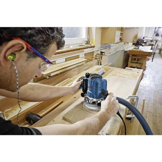 Fresadora de inmersión Bosch Professional GOF 1250 CE 1250 W 10.000-24.000 rpm