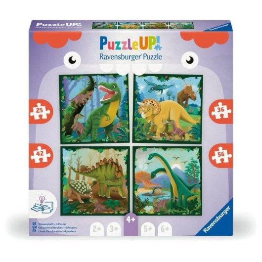 Puzzle Ravensburger Puzzle Up! Dinosaurios 25 Piezas 4+ FSC